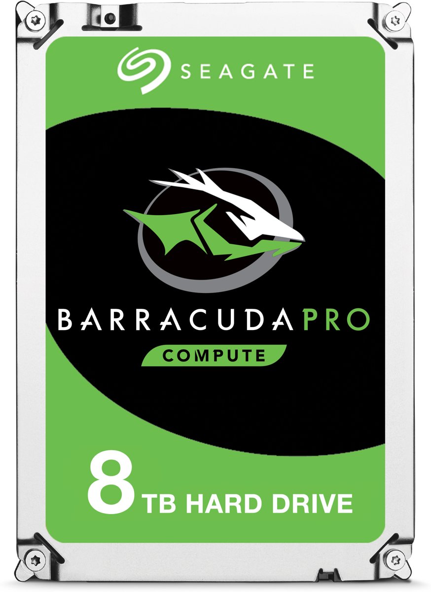 Seagate BarraCuda Pro - Interne harde schijf - 8 TB