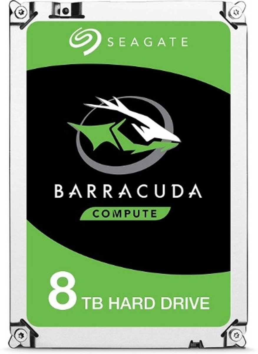   Barracuda ST8000DM004 interne harde schijf 3.5 8000 GB SATA III