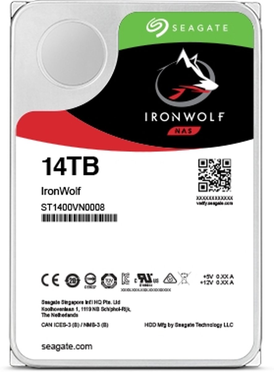 Seagate IronWolf 3.5 14000 GB SATA III