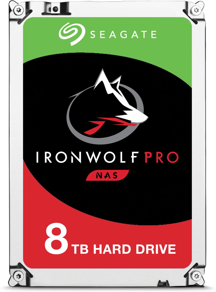 Seagate IronWolf Pro - Interne harde schijf - 8 TB