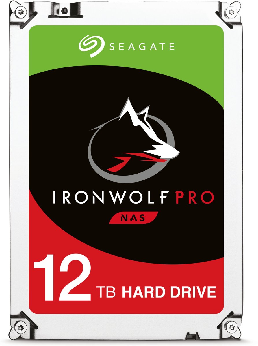 Seagate IronWolf Pro ST12000NE0007 interne harde schijf 3.5 12000 GB SATA III