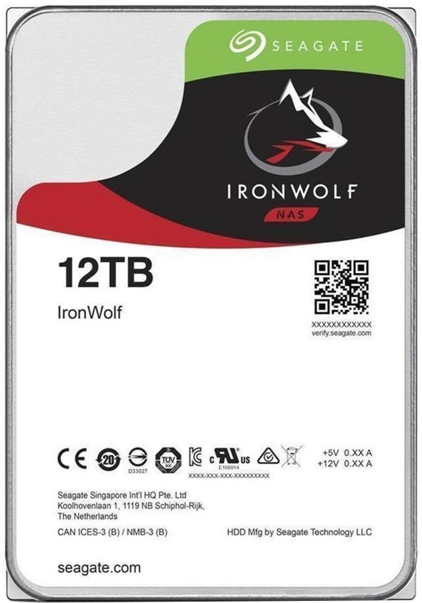   NAS HDD IronWolf 3.5 12000 GB SATA III