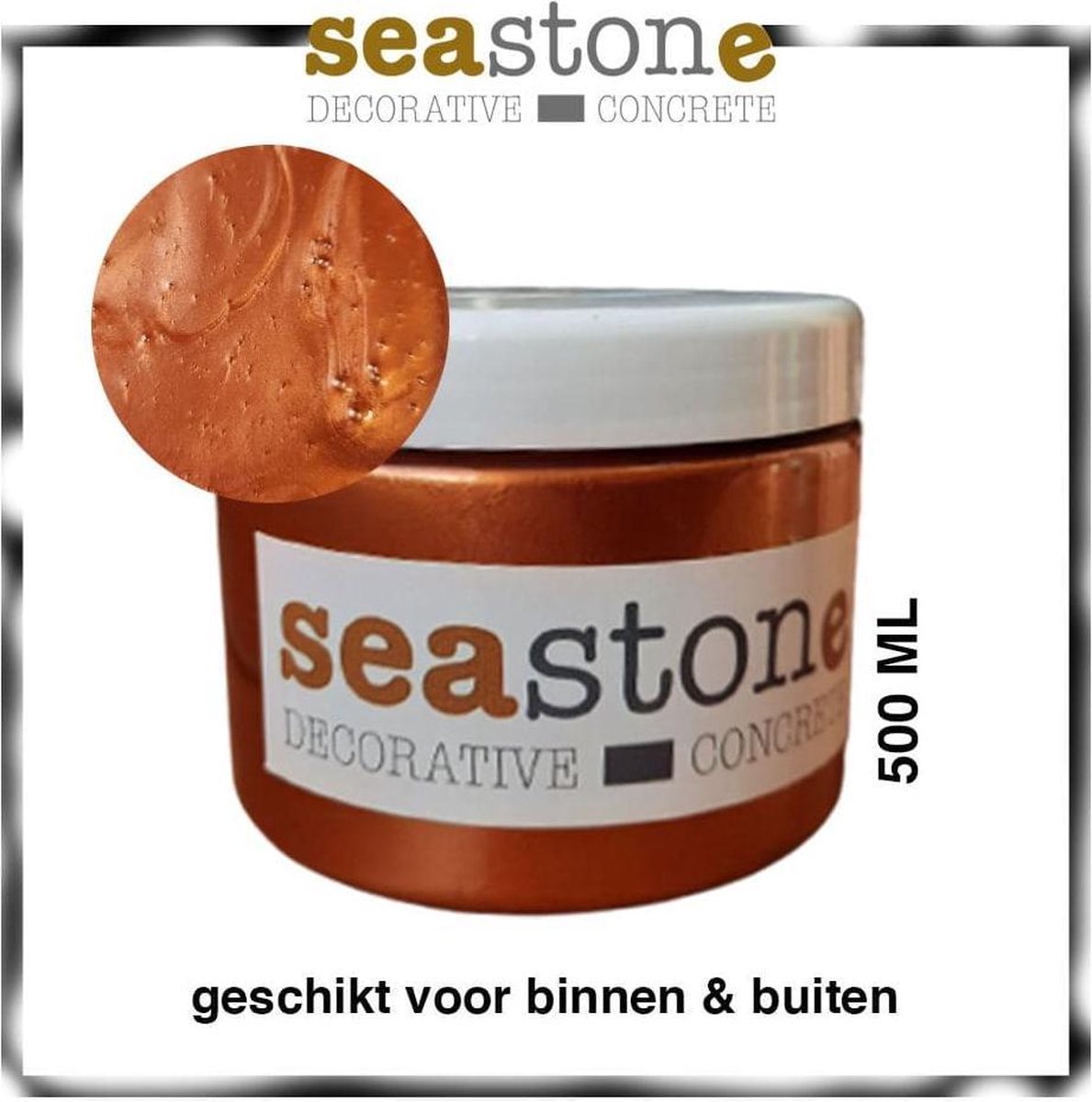 Seastone Metalic Paint Rose Gold