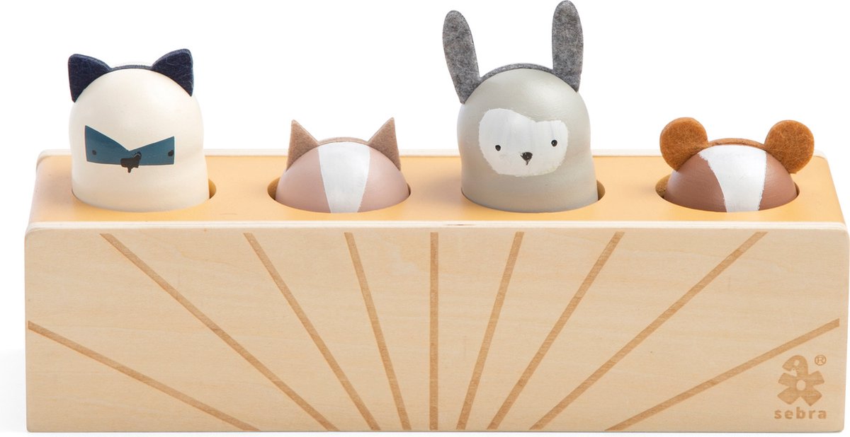   Houten Pop-Up Speelgoed - Woodland +10mnd