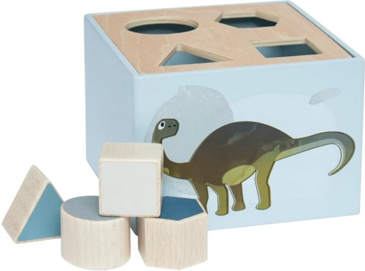 Sebra Houten Vormenstoof Dino