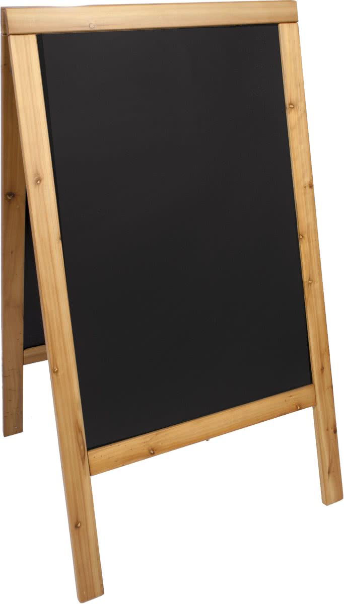 Securit sandwich krijtbord 55x85 cm