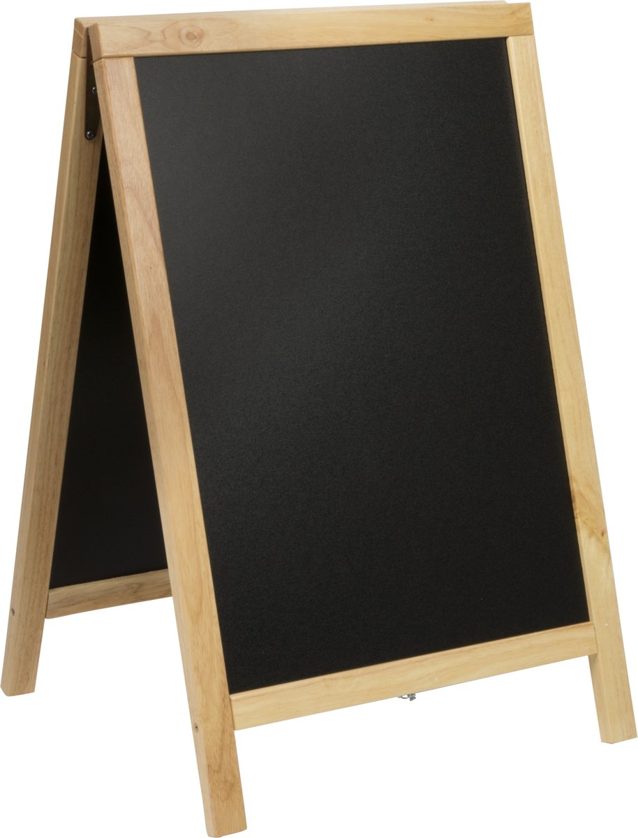 Stoepbord klein deluxe - 55x85cm - blank