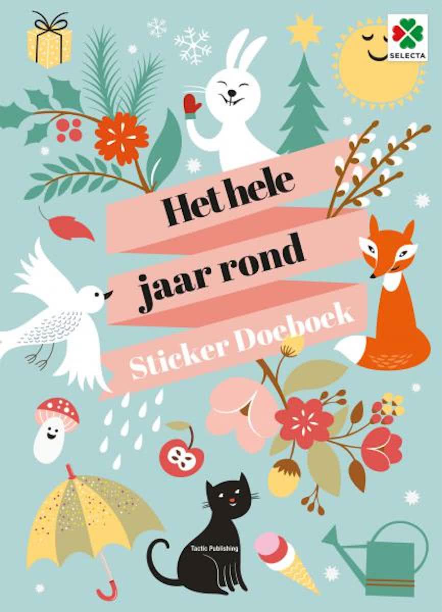 Het hele jaar rond Sticker Doeboek