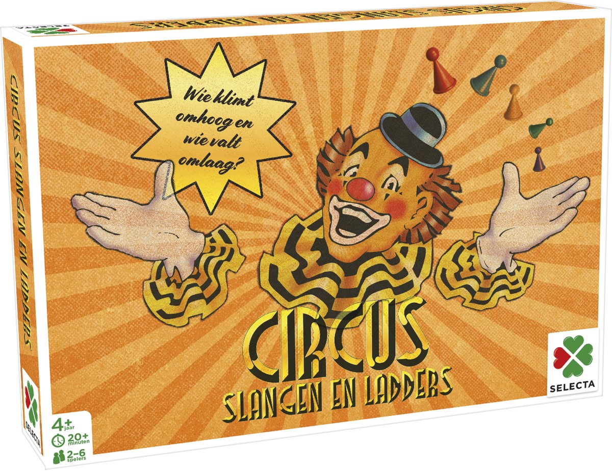 Spellen van toen: Circus / Slangen en Ladders