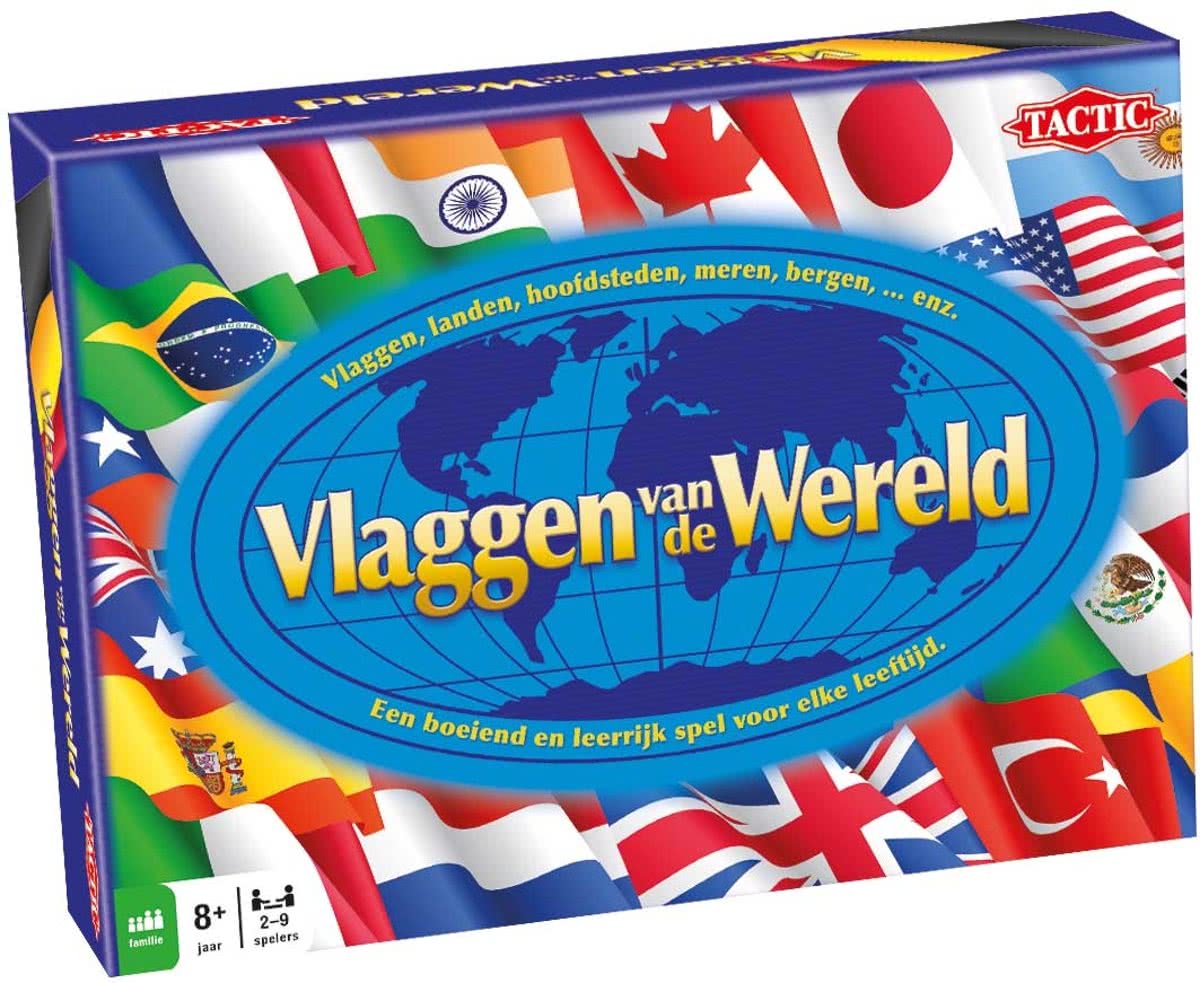 Vlaggen van de wereld - Educatief spel