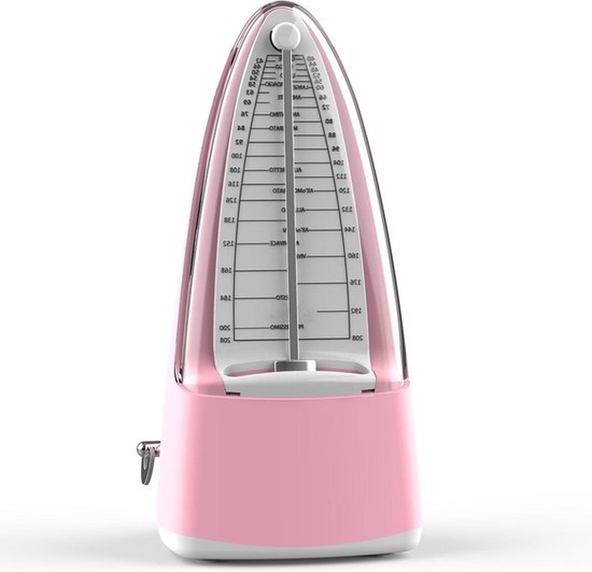 Nauwkeurige mechanische metronoom - ritme regelaar - geschikt voor piano, viool, ukelele - cadeau-idee voor muzikanten.