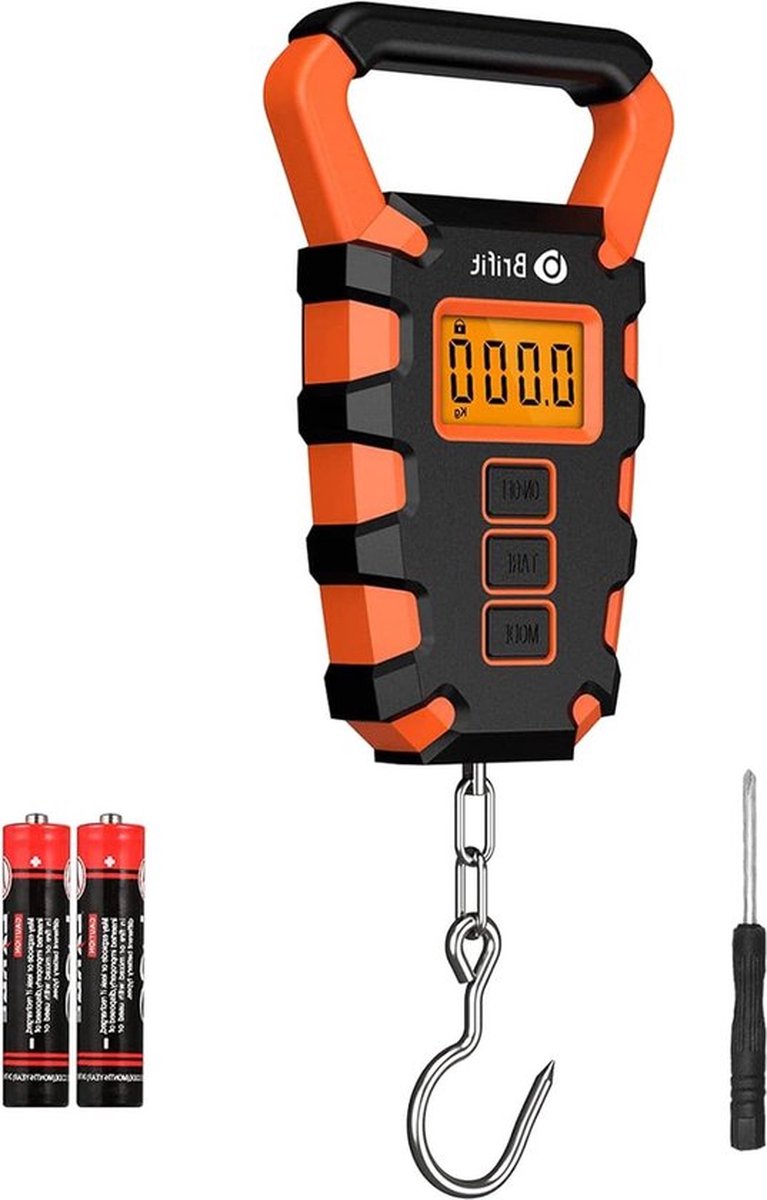 Spaarpot volwassenen digitale visweegschaal - draagbare kofferweegschaal - bagageweegschaal - IPX4 waterdicht - lcd-display - 2 AAA-batterijen - reizen vissen wegen spaarpot volwassenen