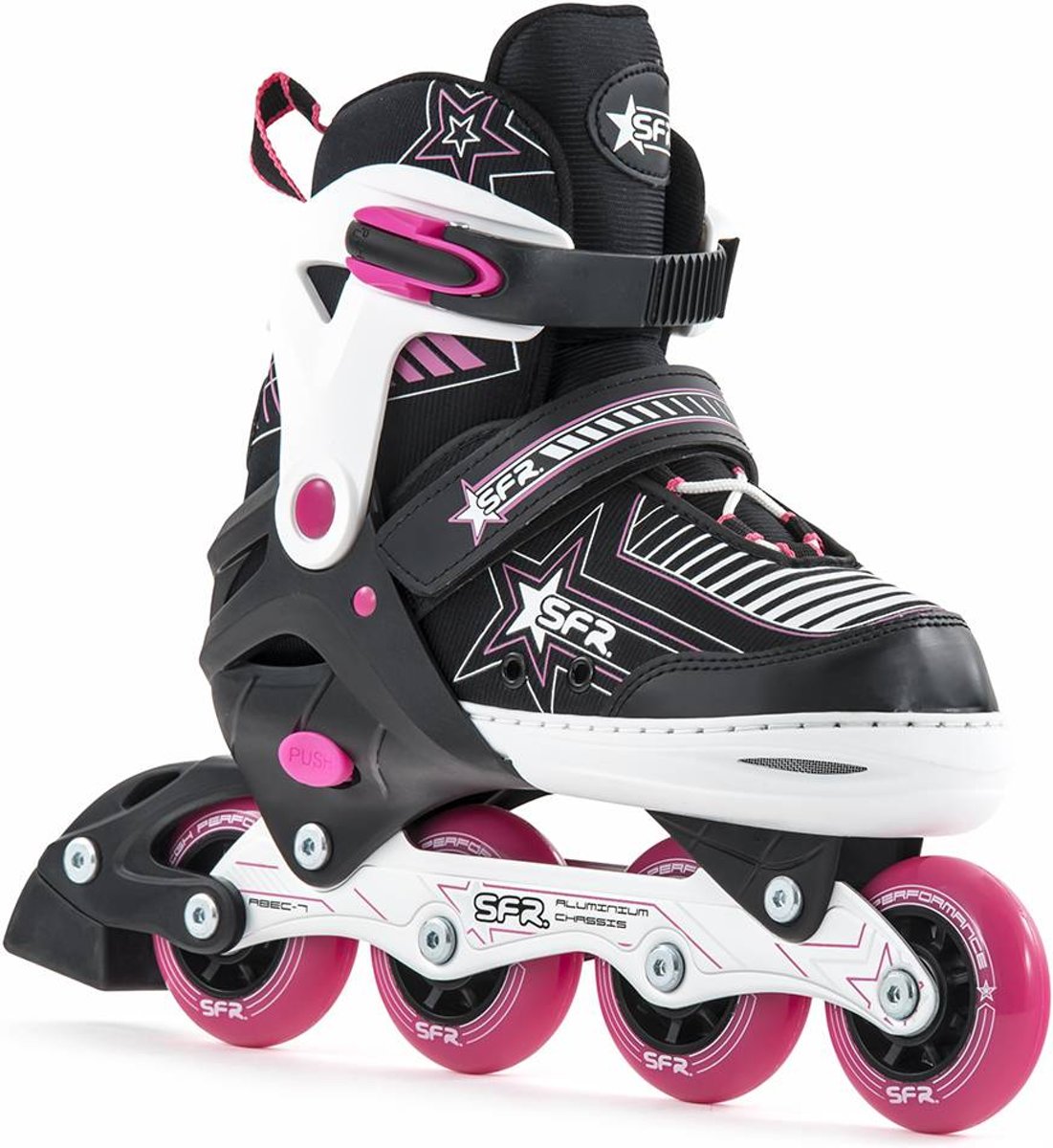 PULSAR VERSTELBARE INLINE  SKATES,  ROZE