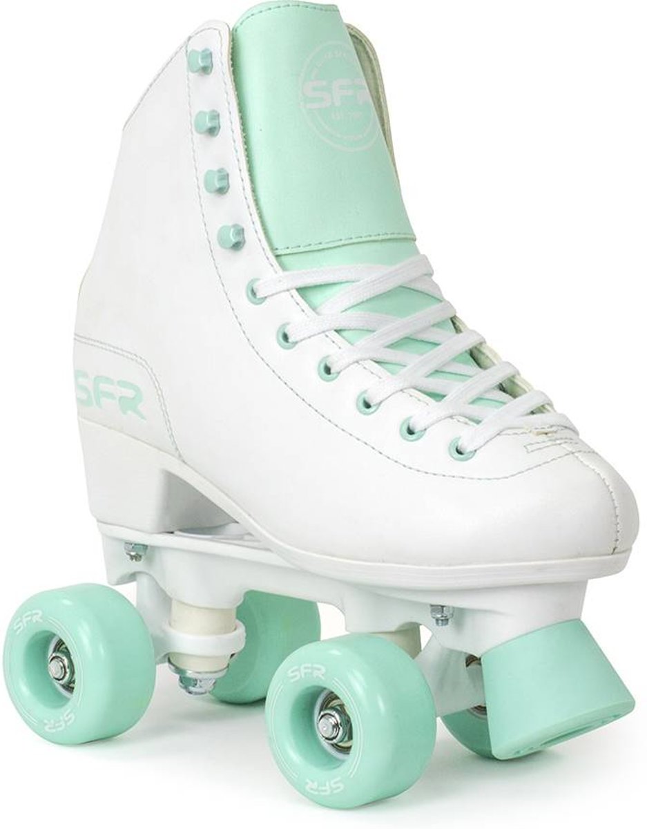 SFR FIGURE ROLSCHAATSEN, WIT/GROEN