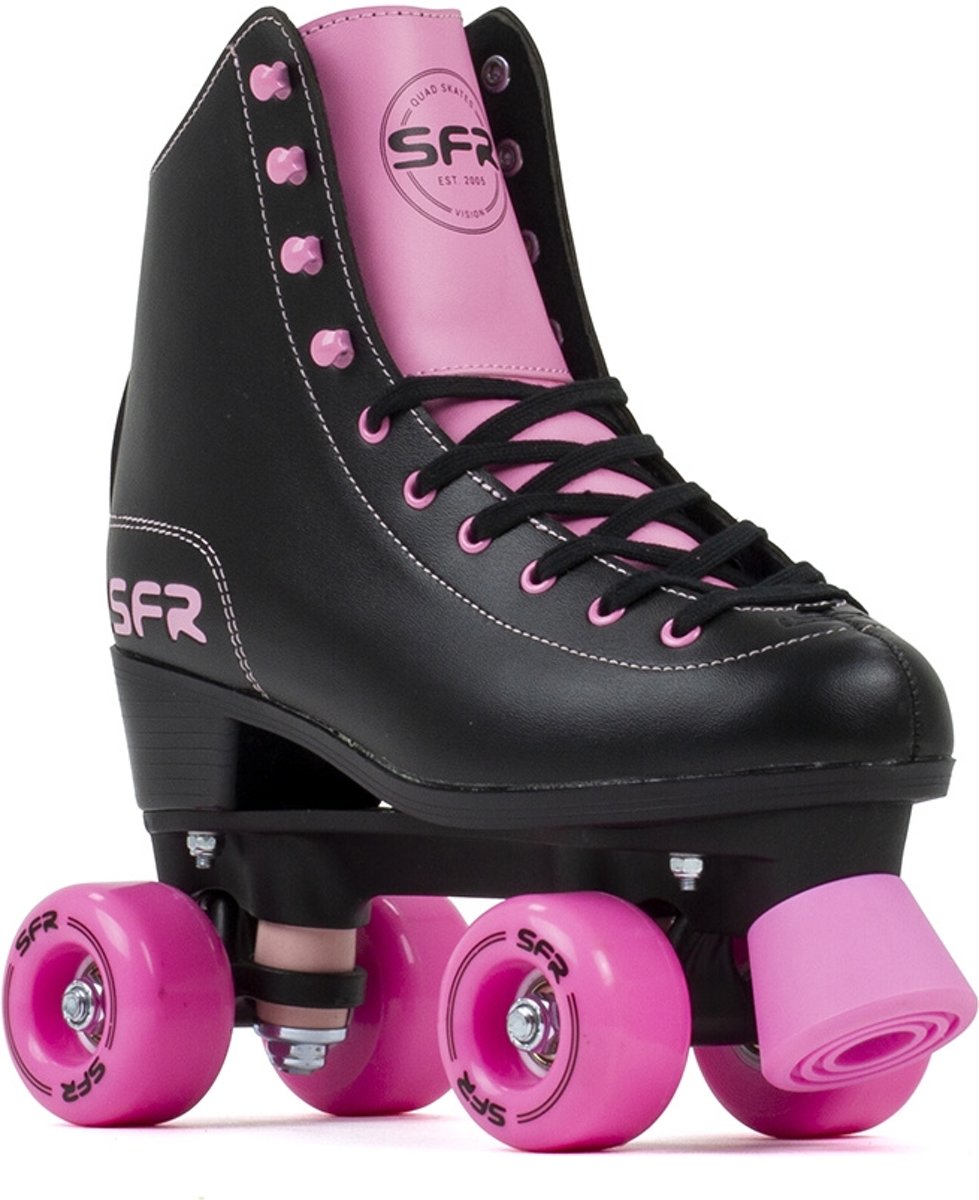 SFR FIGURE ROLSCHAATSEN, ZWART/ROZE