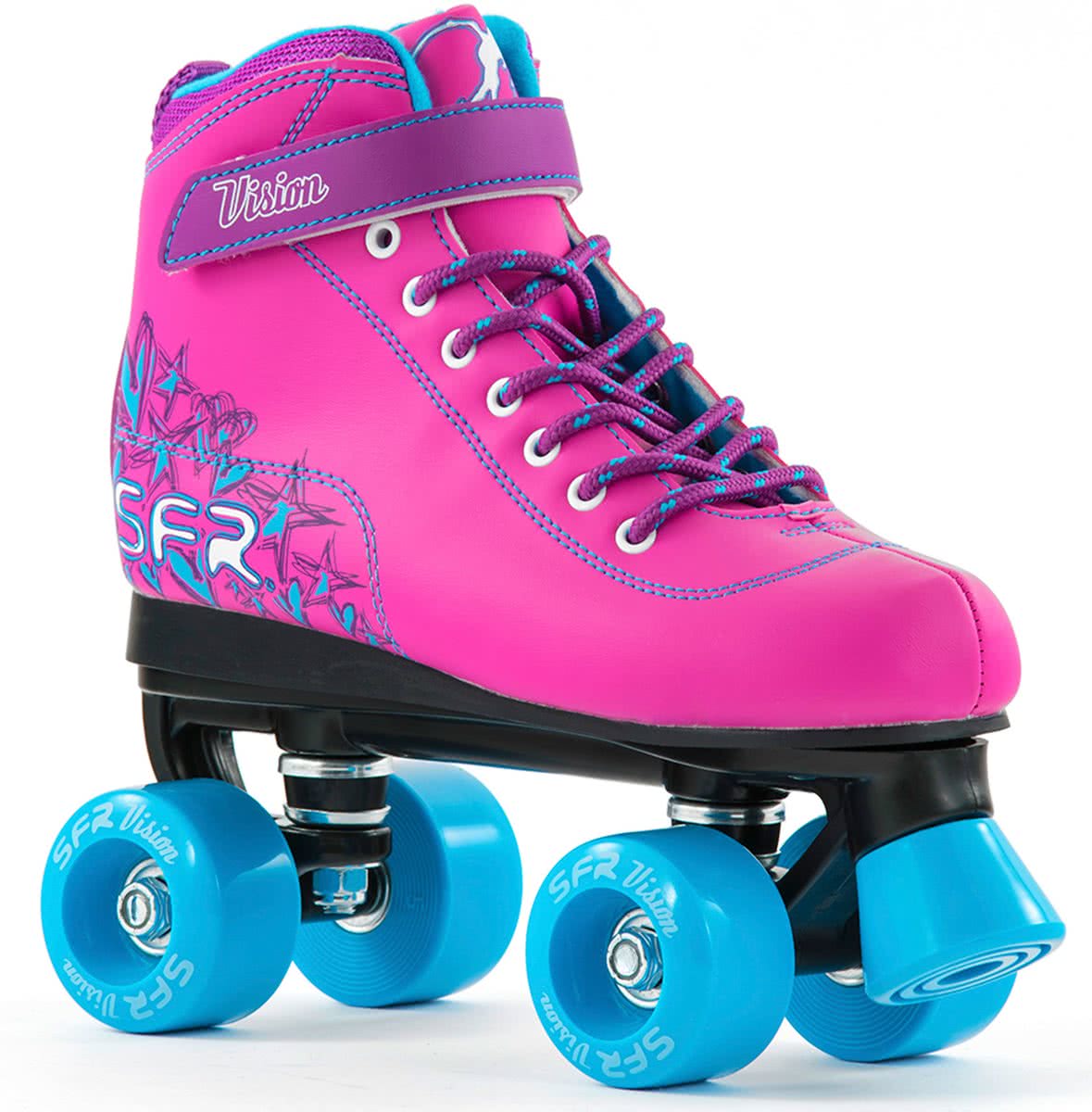 SFR Vision Rolschaatsen White/Blue Maat 30.5