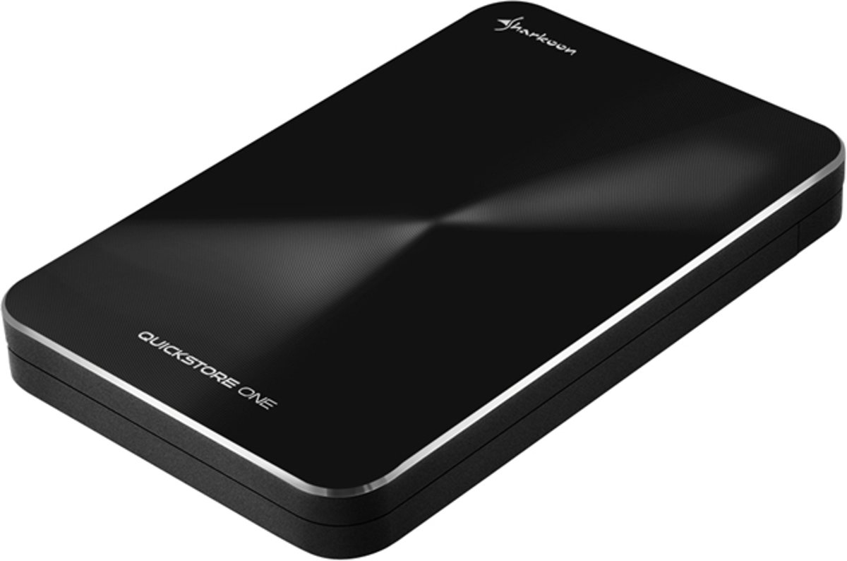 Sharkoon QuickStore One HDD-behuizing 2.5 Zwart