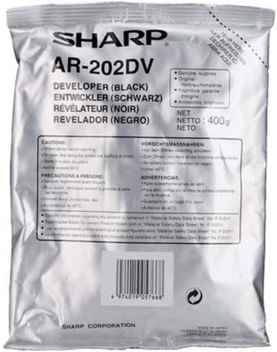 Sharp AR-202DV Developer Zwart