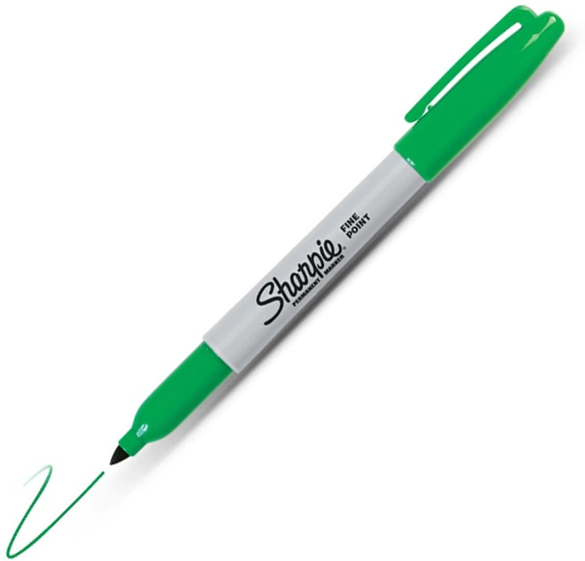 Viltstift Sharpie fine Groen