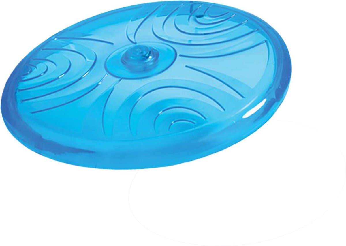 Sharples Ruff N Tumble Flash N Frisbee Dog Toy (Blauw)