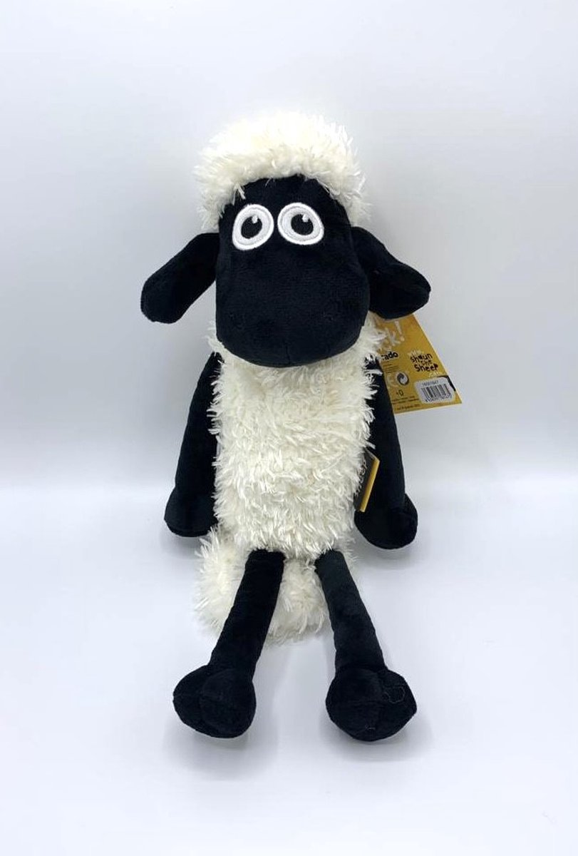 Shaun het Schaap - Shaun knuffel - 30 cm - Pluche - Shaun the Sheep