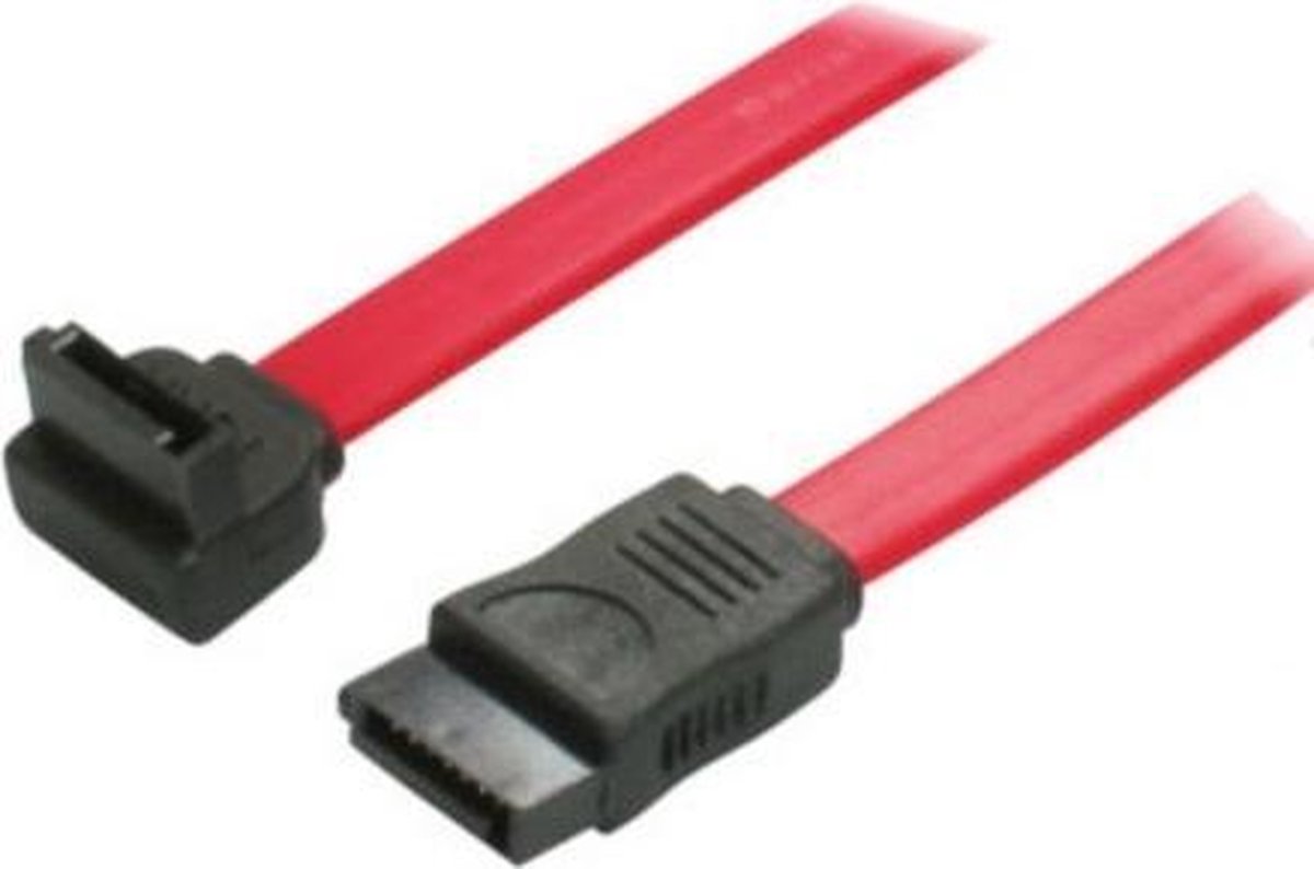 shiverpeaks BS78243-0.7 SATA-kabel 0,7 m Zwart, Rood