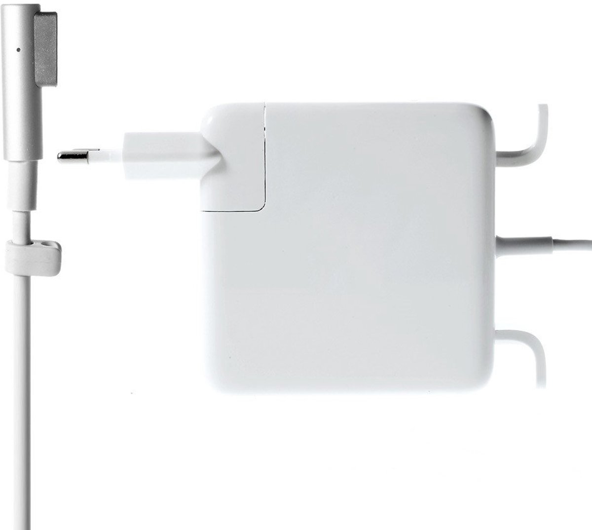 Shop4 - 60W Lichtnetadapter Oplader MagSafe 1 Wit voor MacBook 13 inch Pro