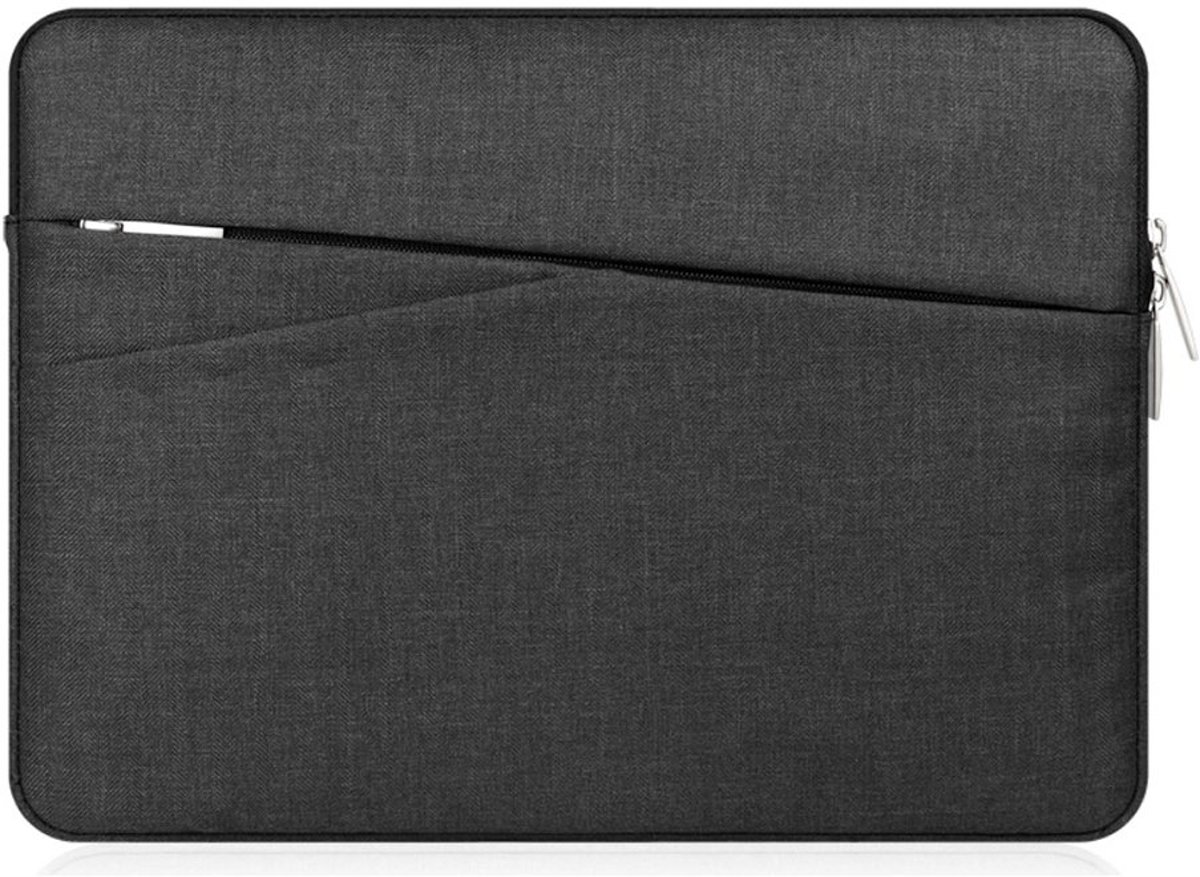 Shop4 - MacBook Air 13 inch Sleeve - Business Zwart