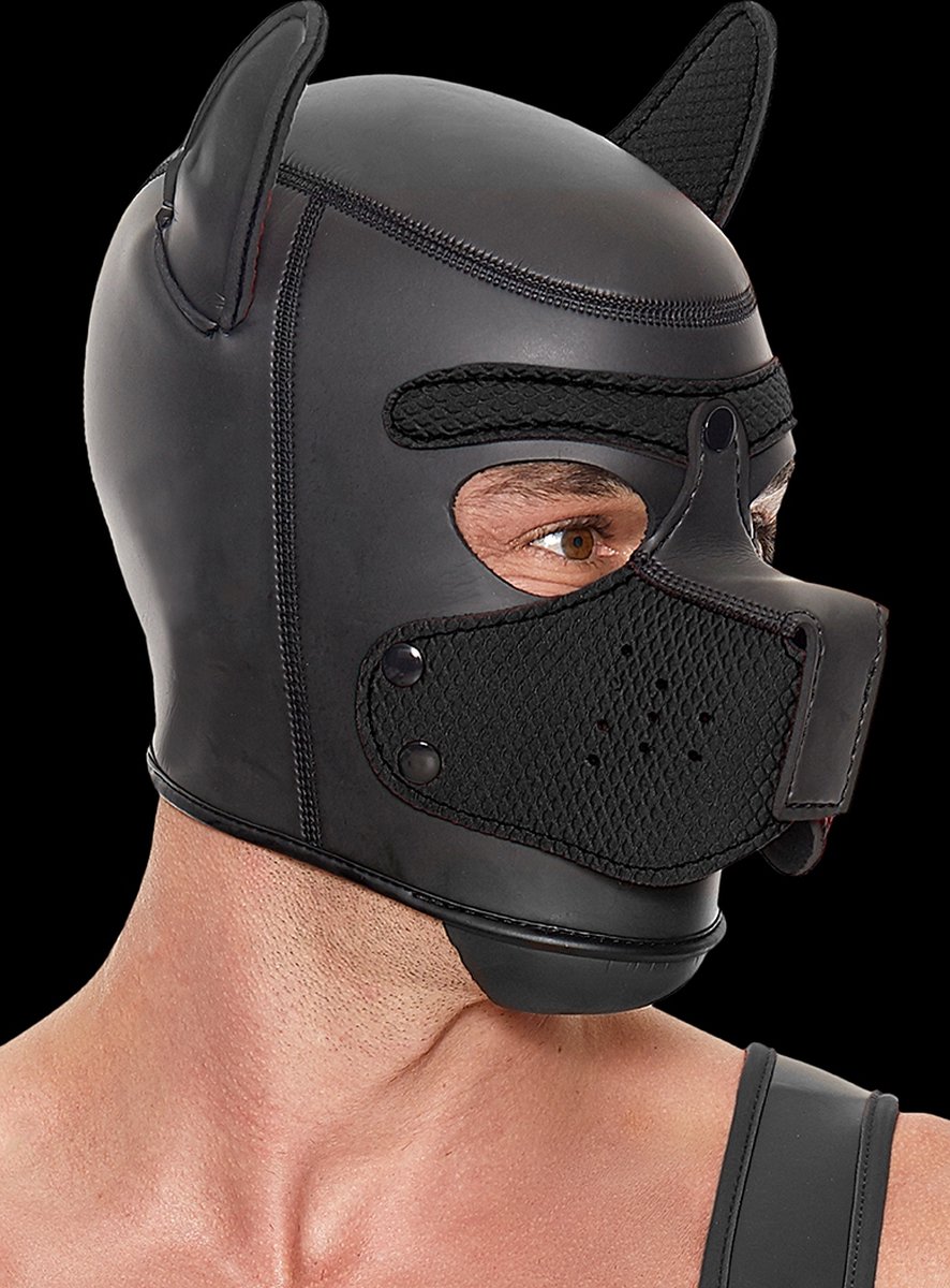 Shots - Ouch! Neopreen Puppy Masker black