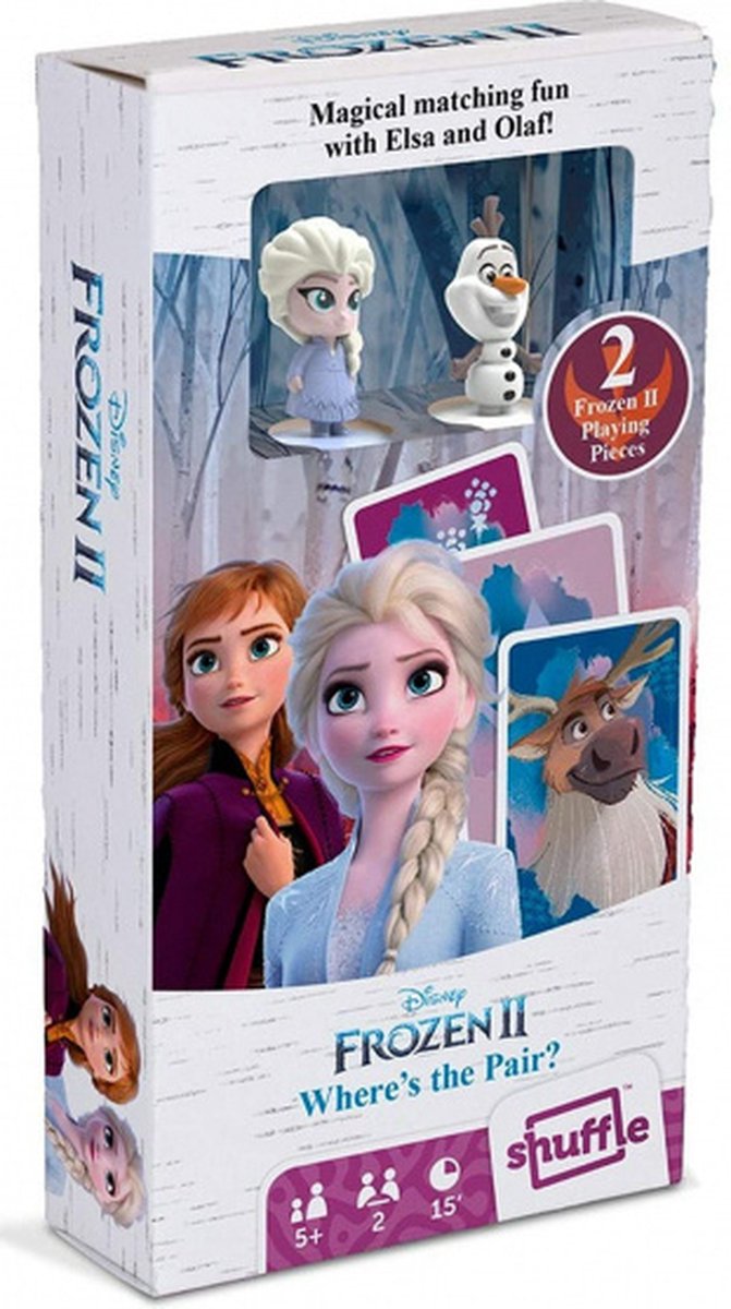 ApolloX kaartspel Frozen 2 Waar is het paar? junior karton