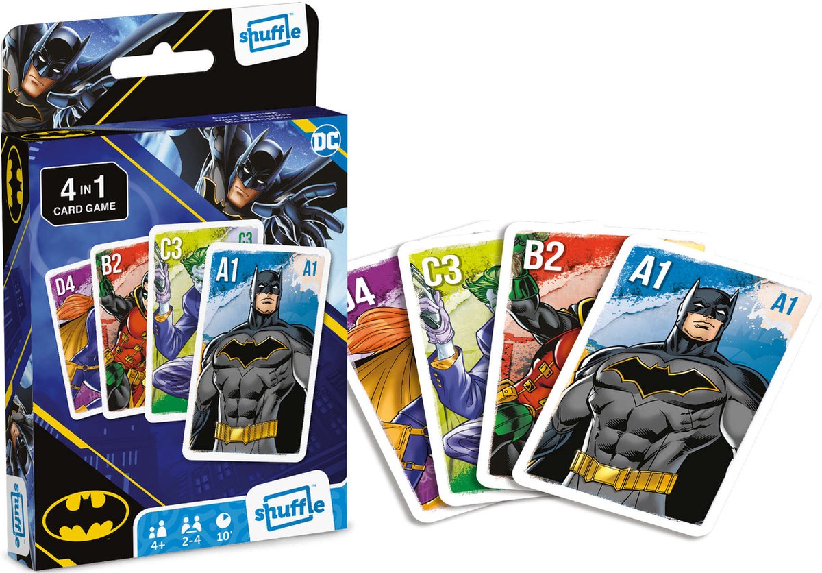 DC COMICS - Batman - Shuffle - 4 in 1 - 5th Panel Packaging FR/NL