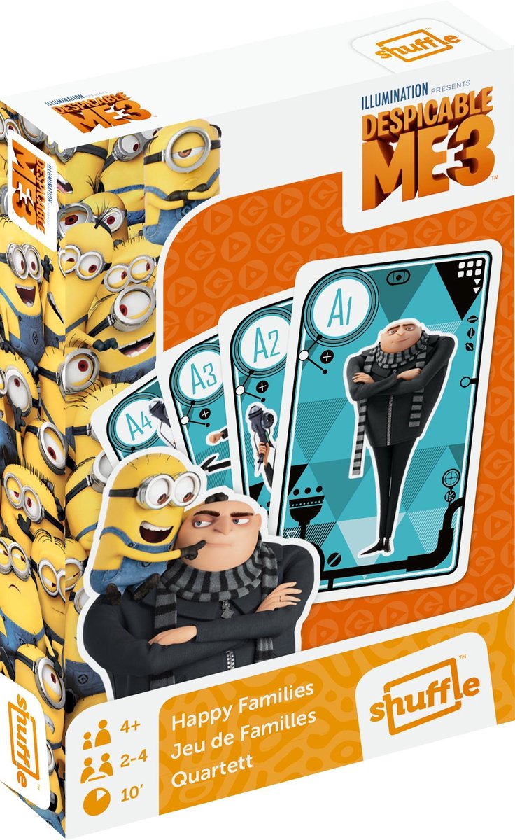 Despicable Me 3 - Kwartet en actiespel