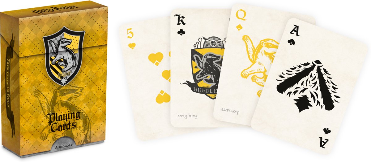 Harry Potter - Hufflepuff deck Playing Cards Speelkaarten