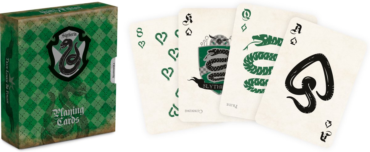 Harry Potter - Slytherin deck Playing Cards Speelkaarten