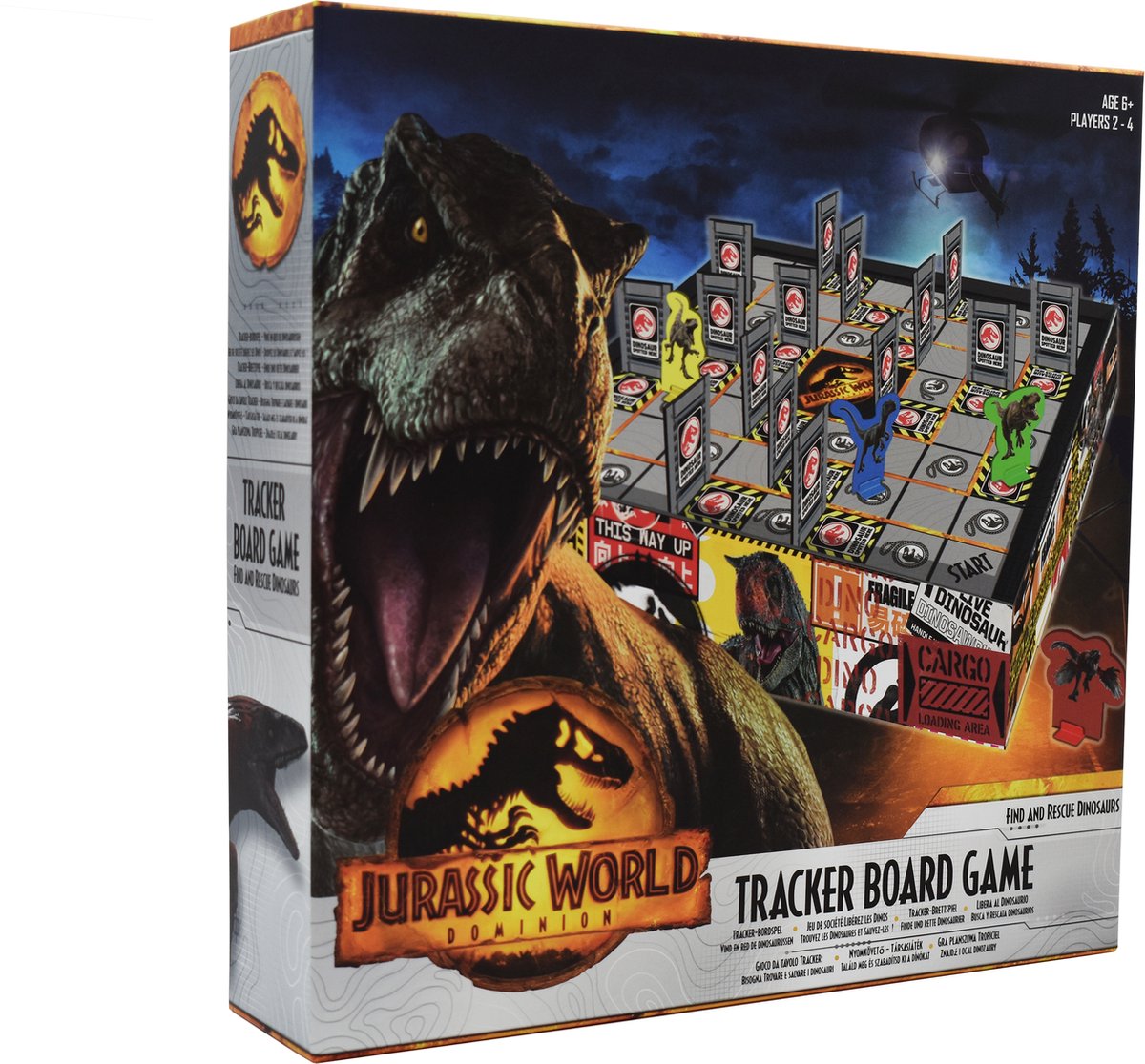 Jurassic World: Dominion - World Tracker - Bordspel - Familiespel