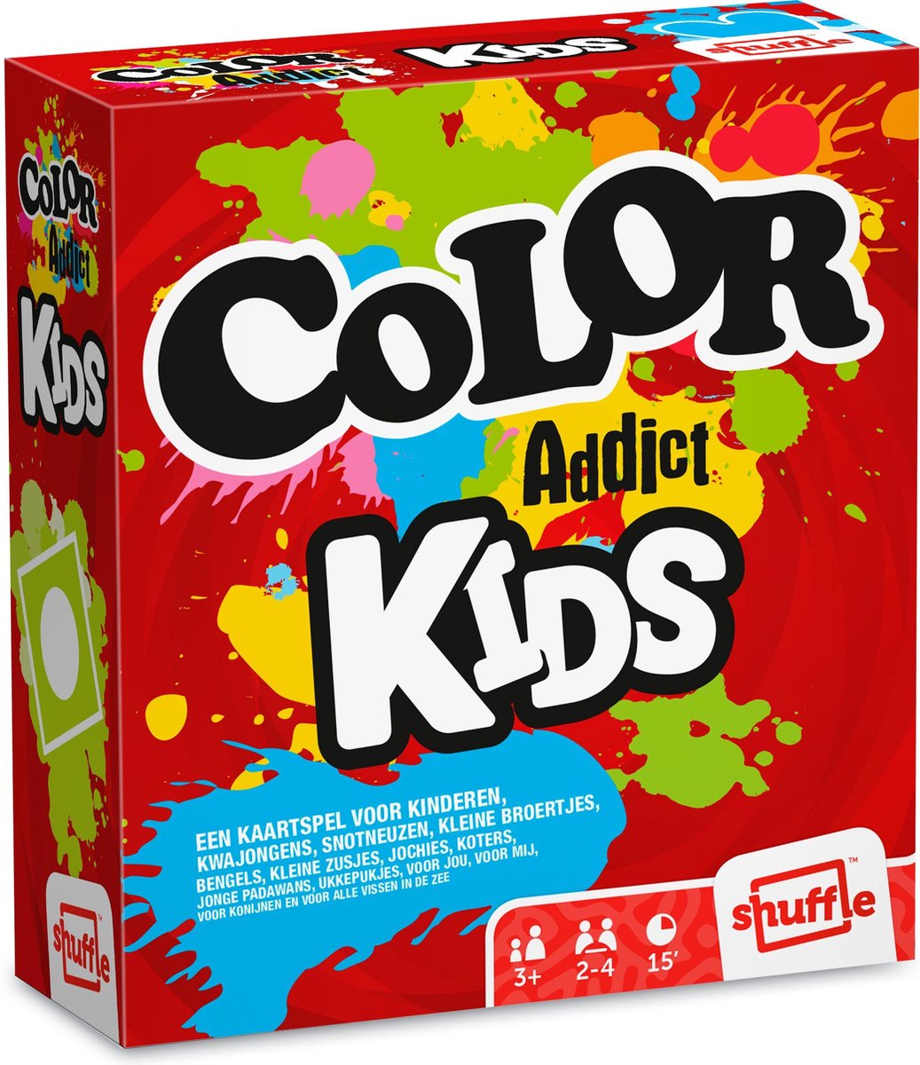 Shuffle - Color Addict Kids  - Kaartspel - Nederlands