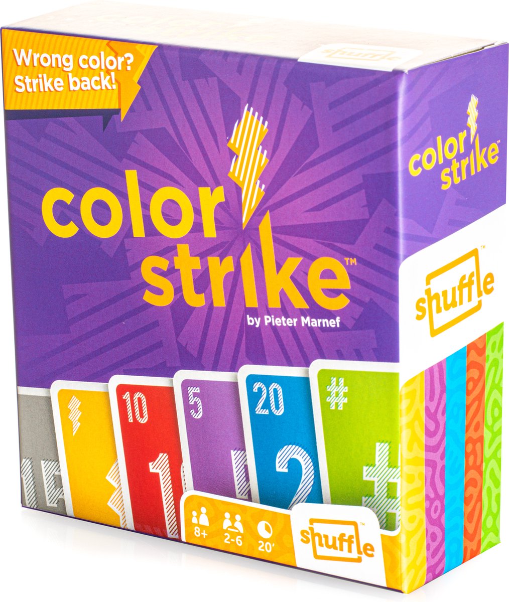 Shuffle - Color Strike - Verslavend kaartspel - Wrong Color, Strike Back!