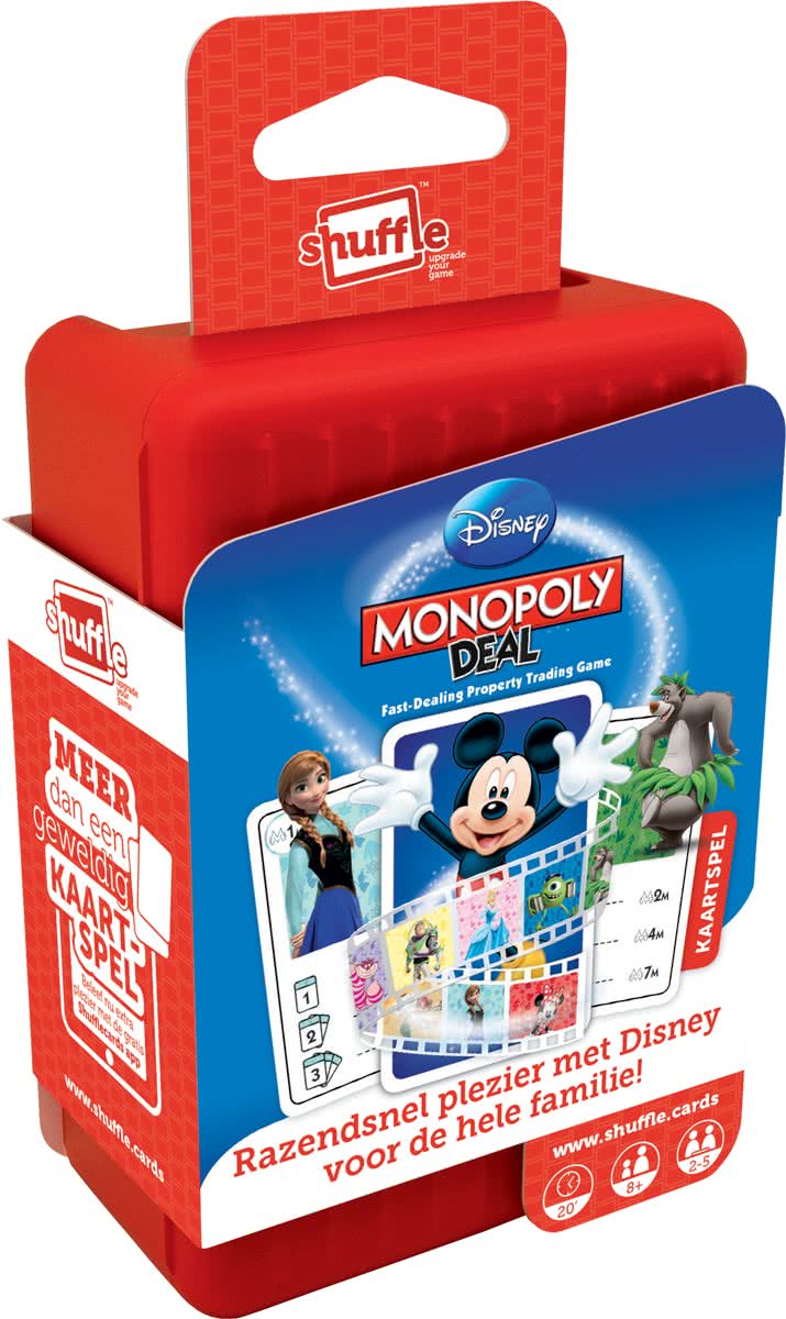 Shuffle Monopoly Deal Disney - kaartspel