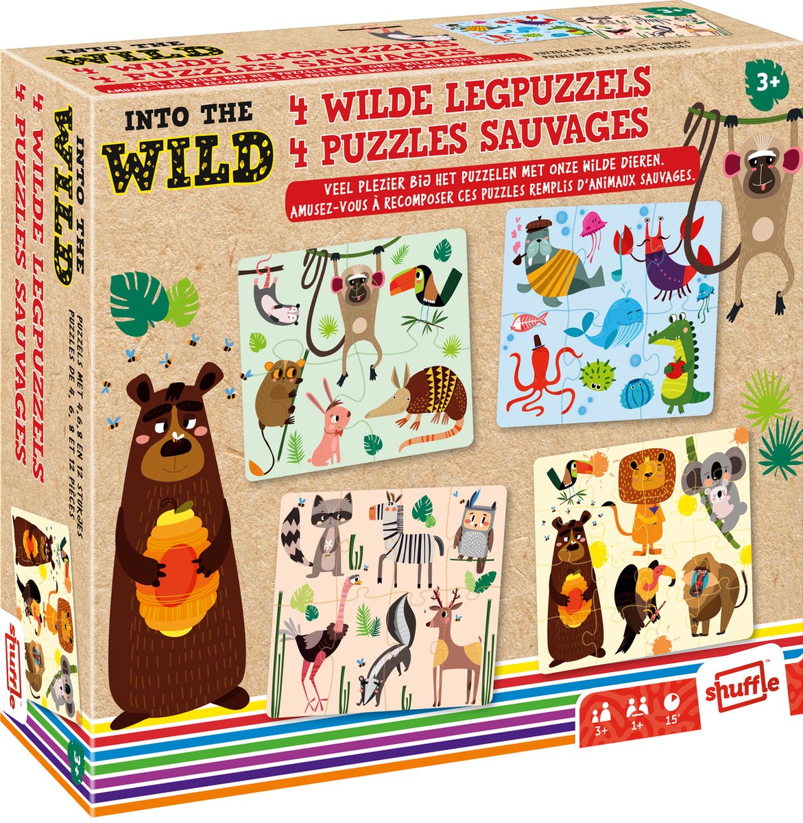 into the wild 4 wilde legpuzzels