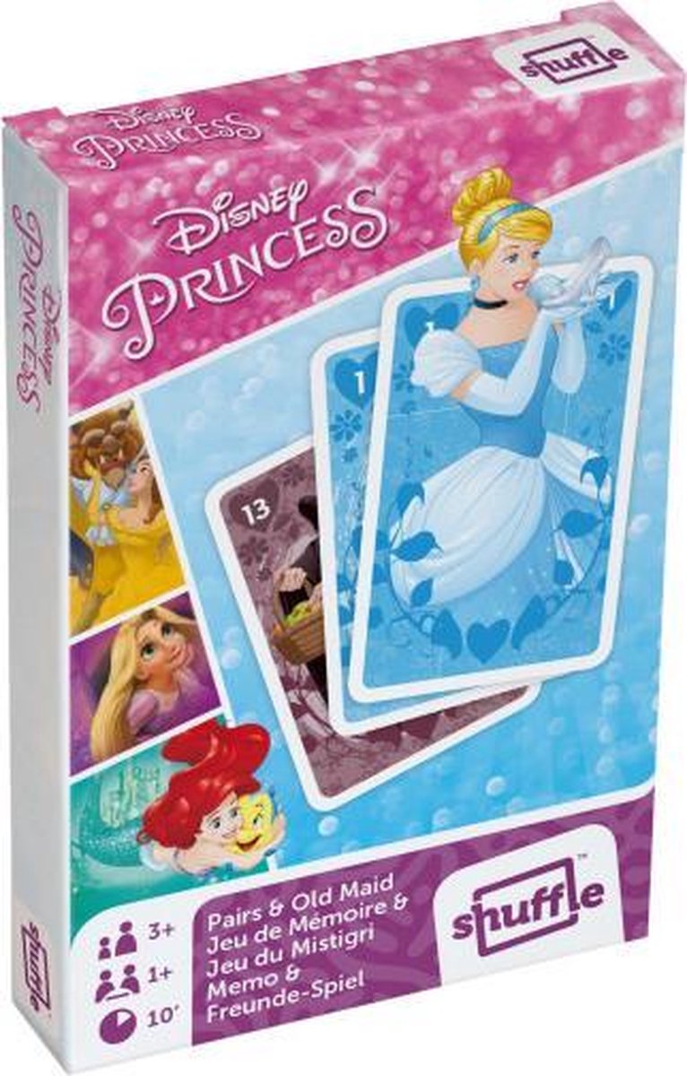 kaartspel 2-in-1 Disney Princess karton 25-delig