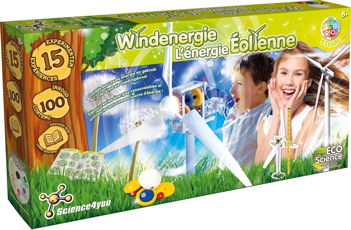 Science4You Windmolen - Experimenteerset