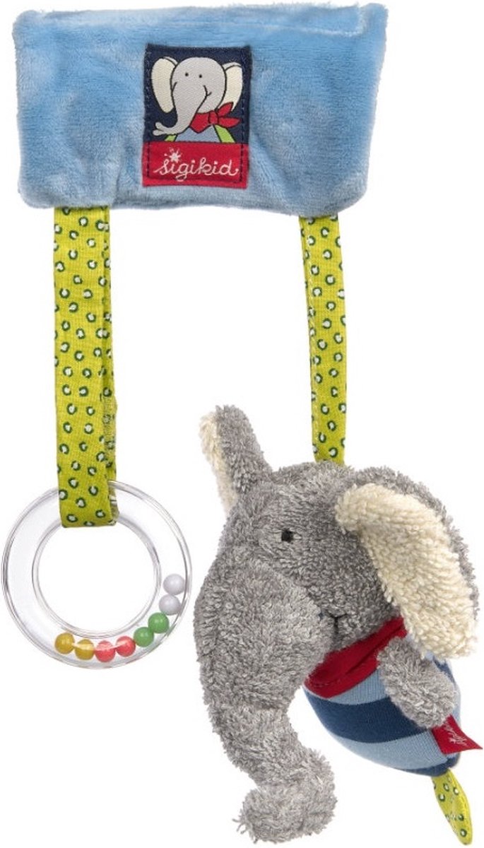 Sigikid Textile clip elephant, Lolo Lombardo