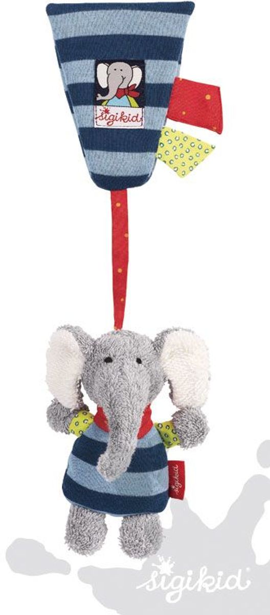 Textiel clip olifant 40587 32cm