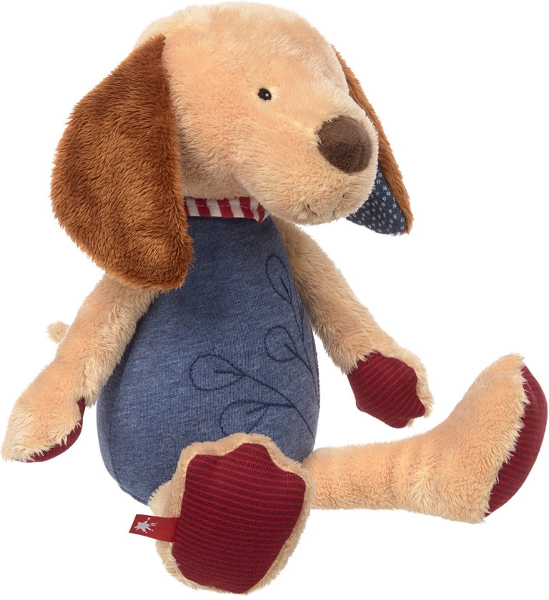 sigikid Knuffel Hond Patchwork Sweety 35 cm