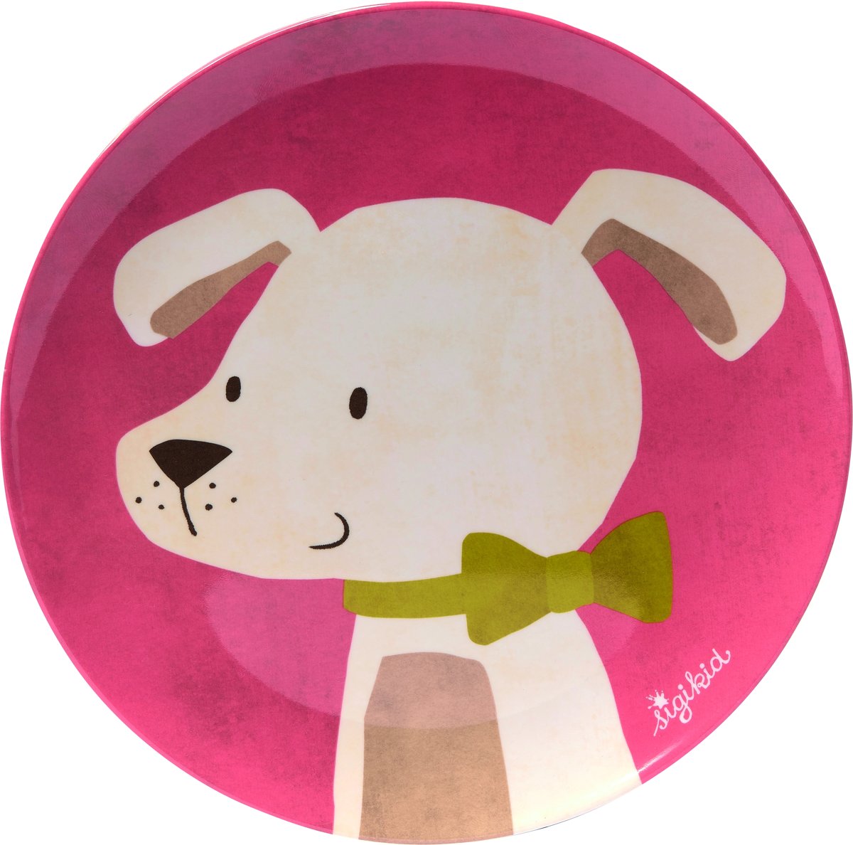 sigikid Melamine plate dog, The little ones 24995