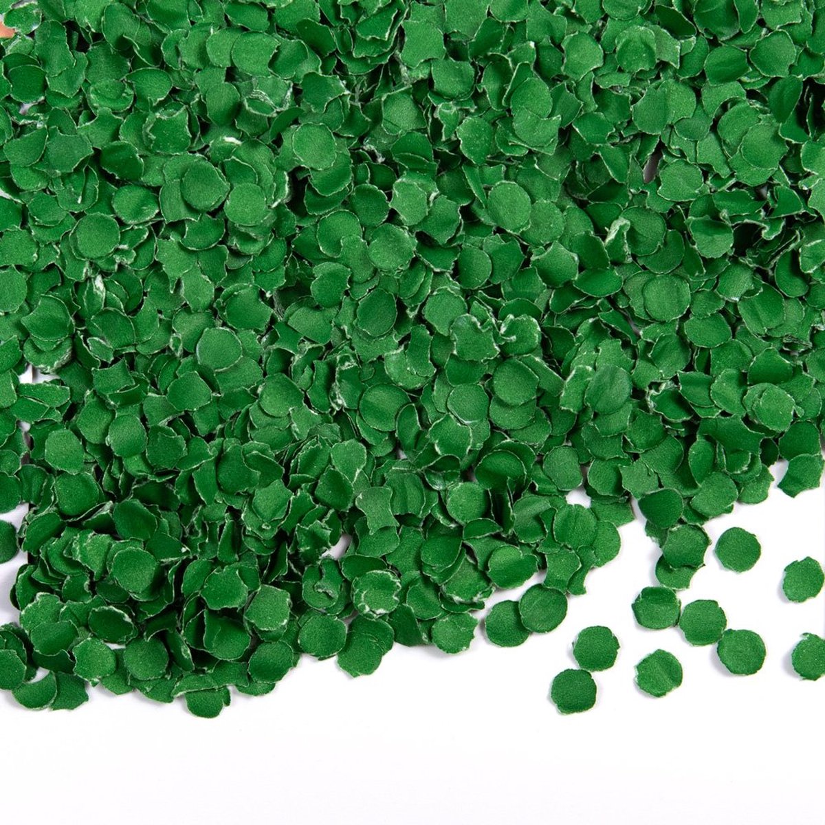 Confetti Groen 500 gram rond papier - Feest Party Purple Feestje Verjaardag Decoratie