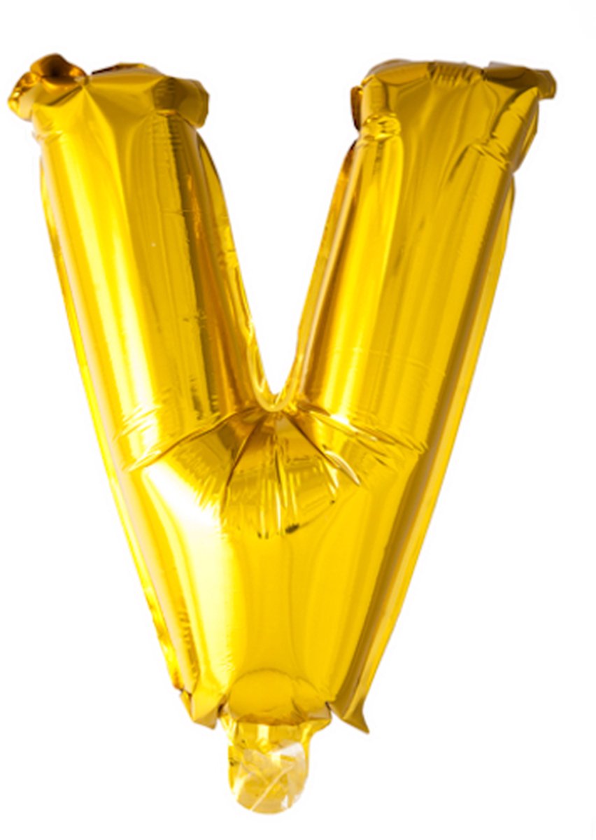 Folie Ballon Letter 40″ V - Goud