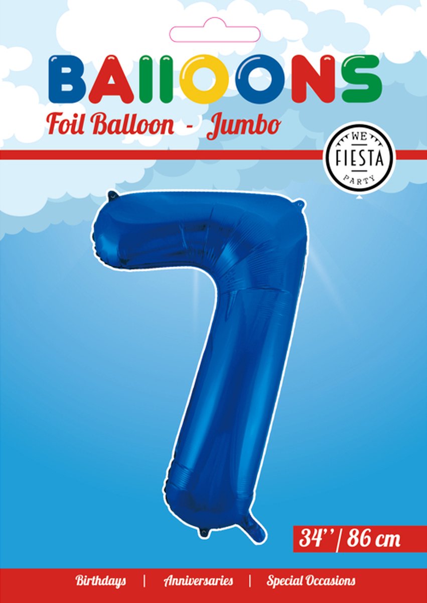 Folieballon 34