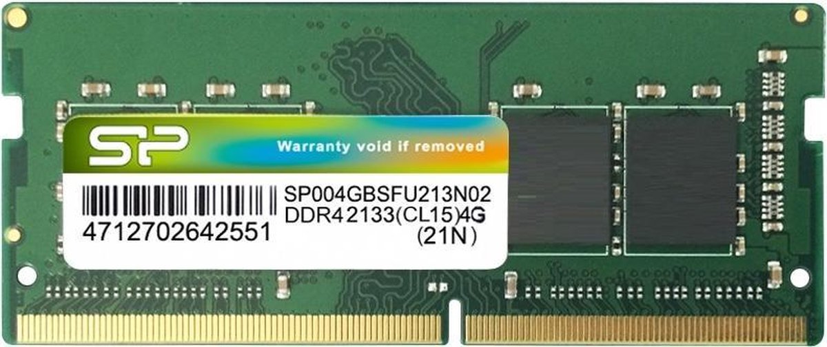 Silicon Power SP016GBSFU240B02 geheugenmodule 16 GB 2 x 8 GB DDR4 2400 MHz