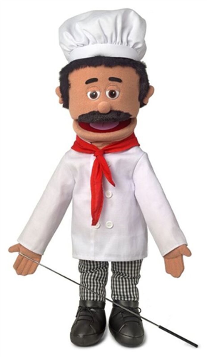   Chef Luigi Sillypuppets